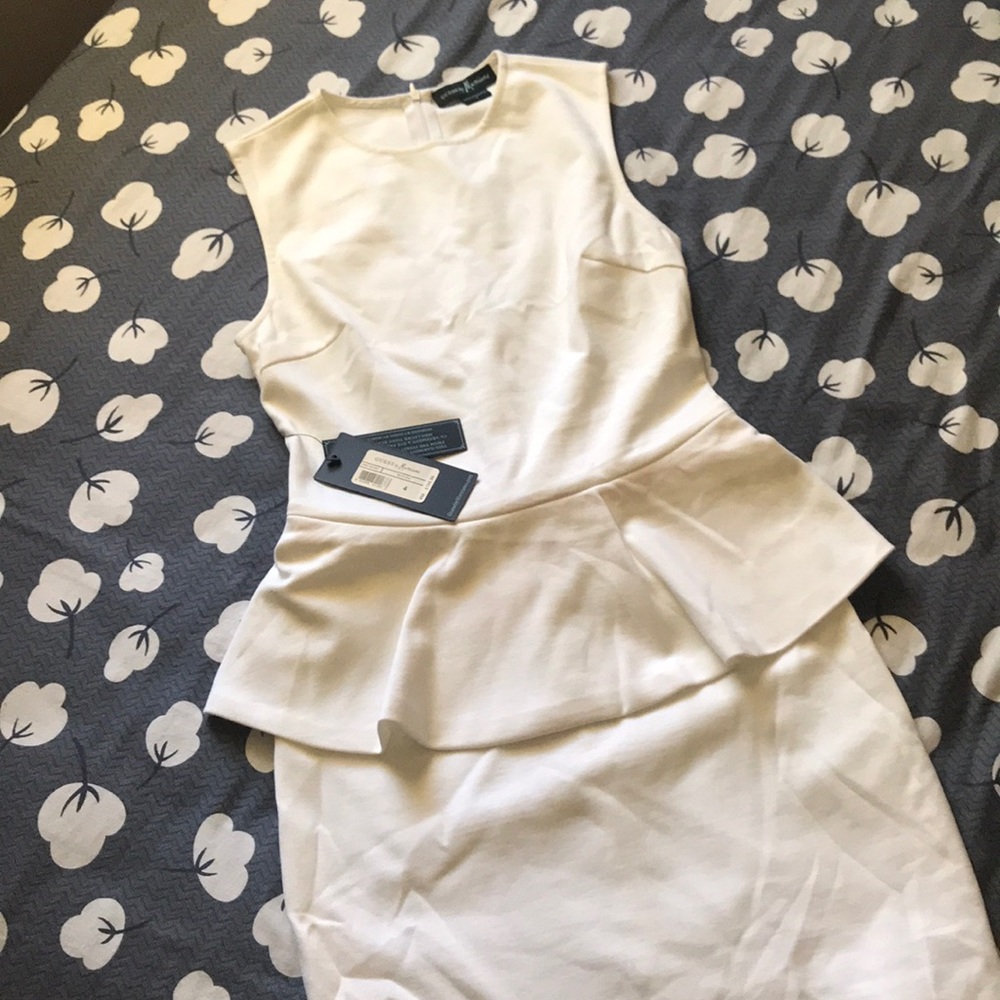 Brand new peplum super cute dress